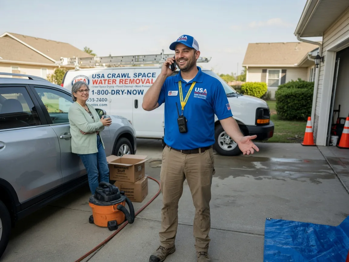 Crawl Space Water Removal Thaxton, MS FAQs